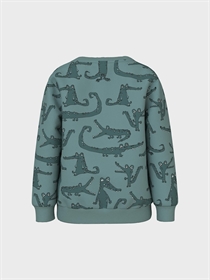 NAME IT Sweatshirt Med Krokodiller Tenne Trellis
